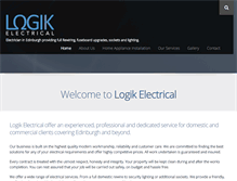 Tablet Screenshot of logikelectrical.com
